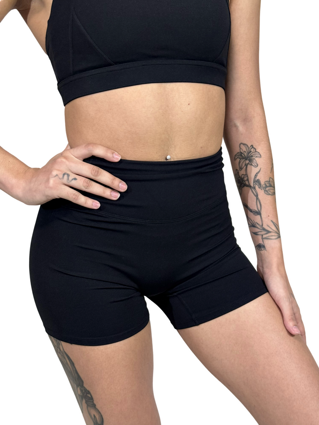 UnlimitX High-Waist Training Shorts